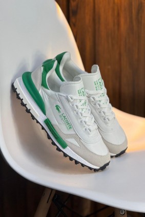 Lacoste Elite Bej Yeşil 