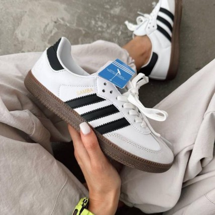 Adidas Samba  Beyaz Siyah