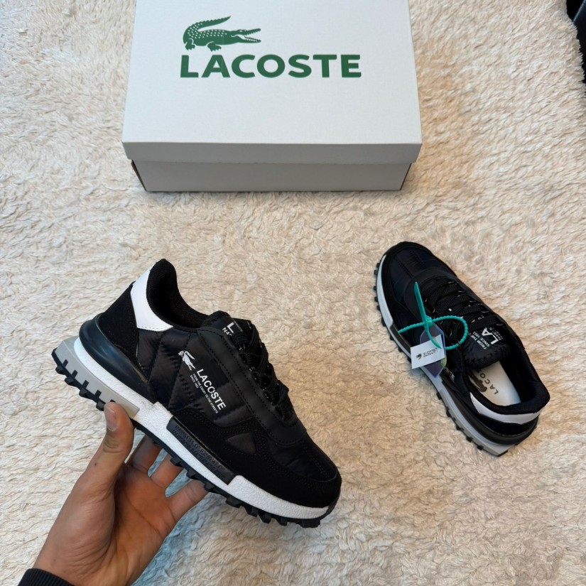 Lacoste Elite Siyah Beyaz